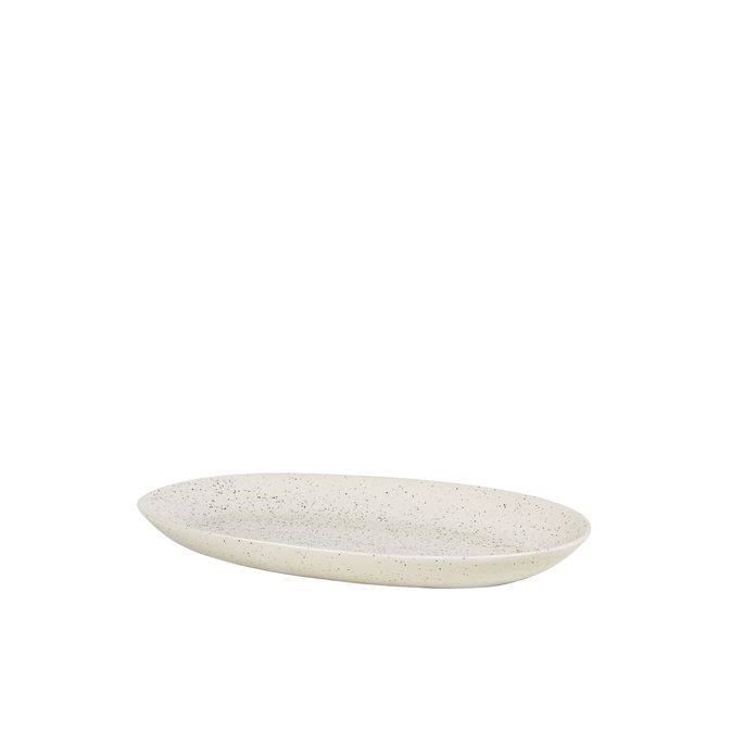 Broste Copenhagen - Assiette ovale 'Nordic Vanilla' - Taille L