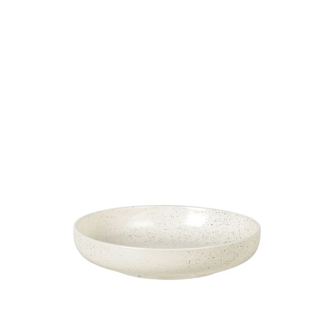 Broste Copenhagen - Niedrige Schüssel 'Nordic Vanilla' - Ø22,5cm