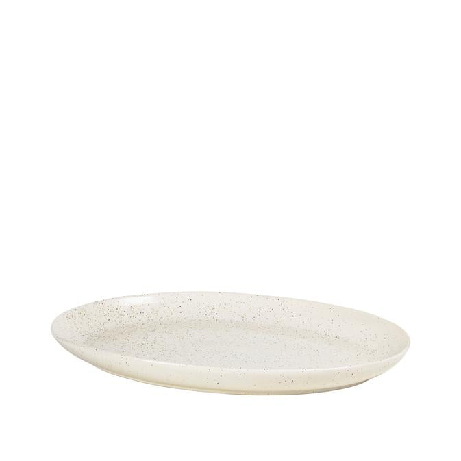 Broste Copenhagen - Ovale bord 'Nordic Vanilla' - Maat M