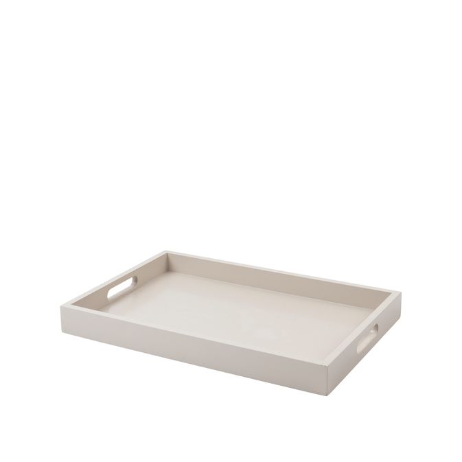 Broste Copenhagen - Plateau 'Sarah' (Taille S, Gris Chaud Clair)