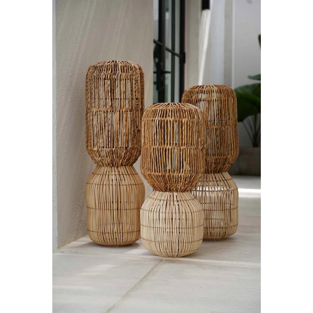 Bazar Bizar Living - De ChemChem-hanger - Naturel - XL