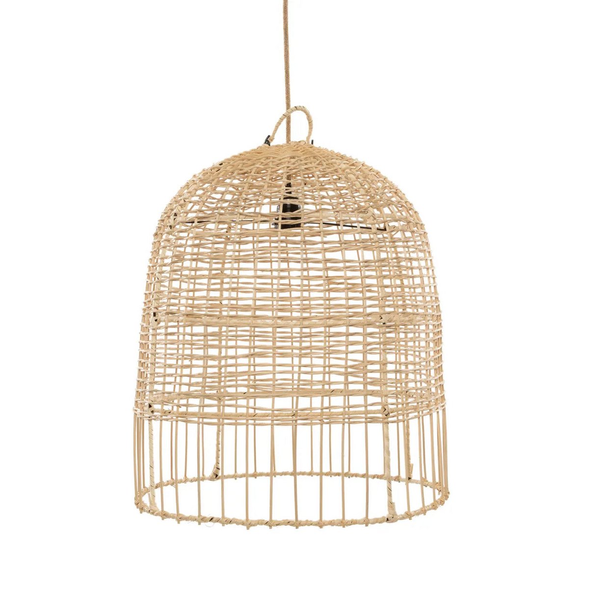 Bazar Bizar - Lampe suspendue 'Amalfi' (Naturel, M)