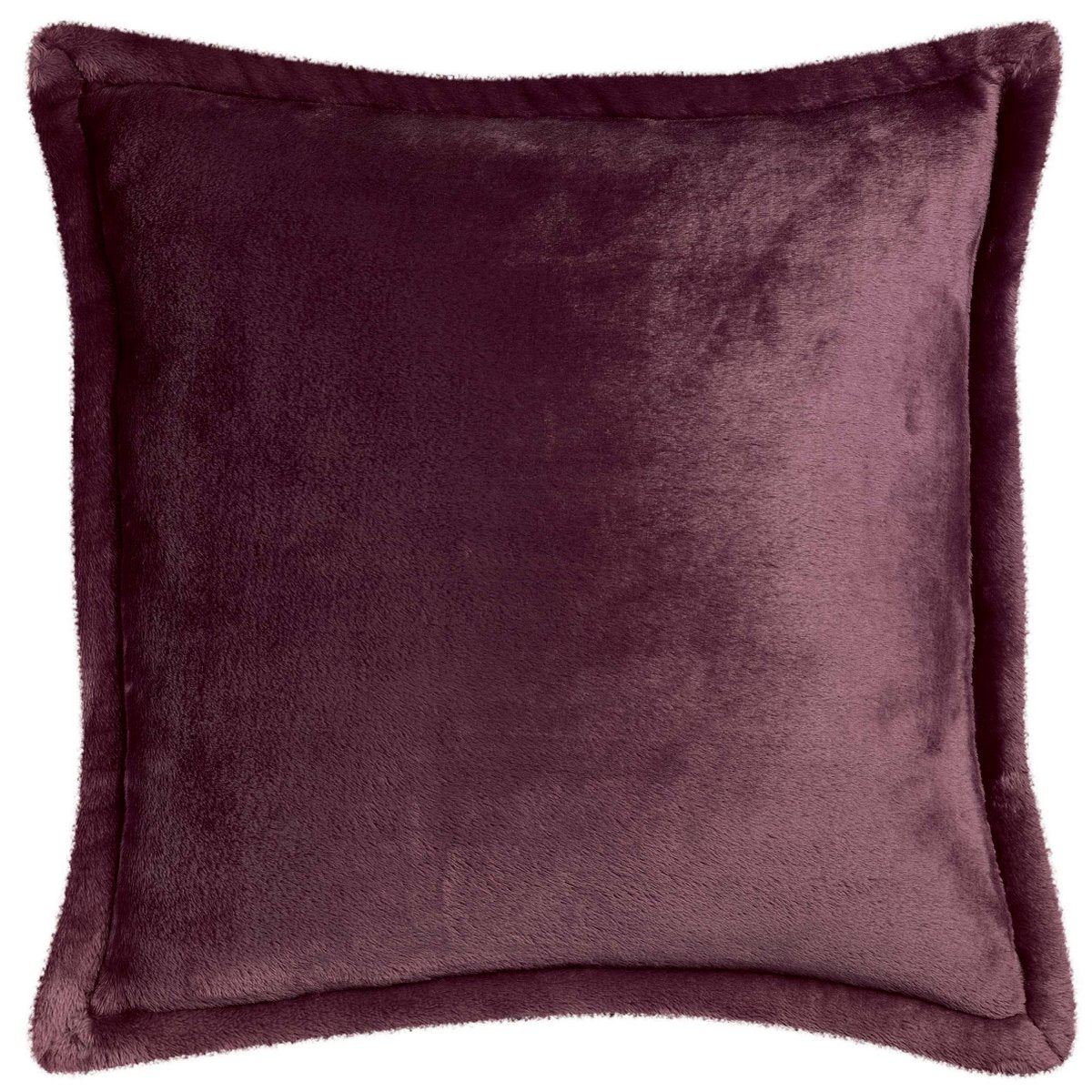 VIVARAISE - Coussin Tendre Prune 50 X 50