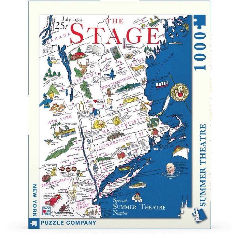 New York Puzzle Company - Puzzle 'Summer Theater' (1000 Teile)