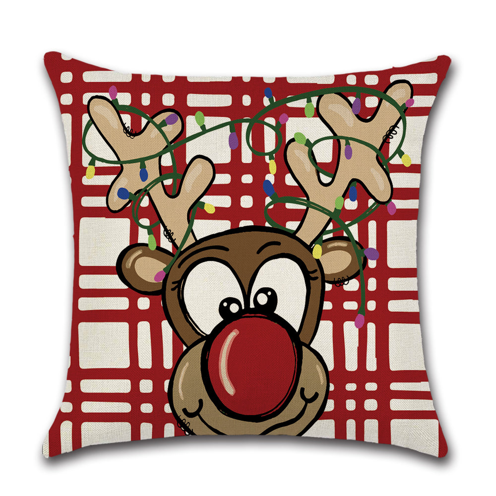 By Javy - Kussenhoes Kerst - Rednose rendier