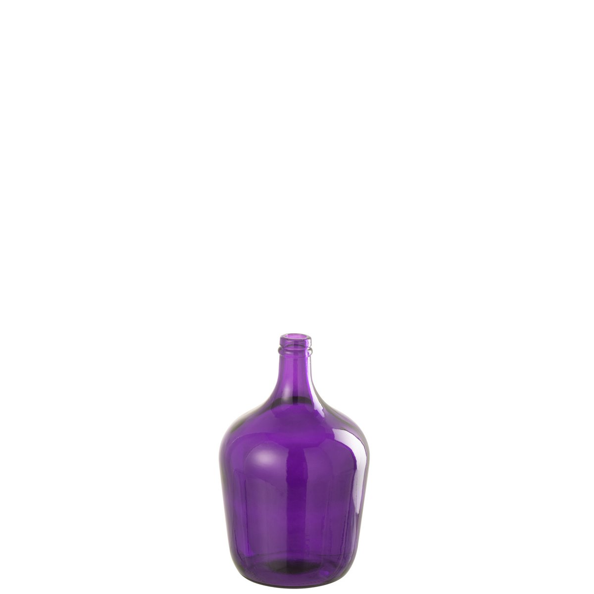 J-Line – Vasenflasche – Glas – Lila – 30,00 cm hoch