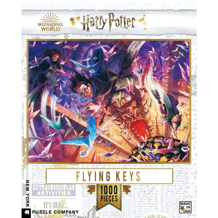 New York Puzzle Company - Puzzel 'Flying Keys' (1000 stukjes)