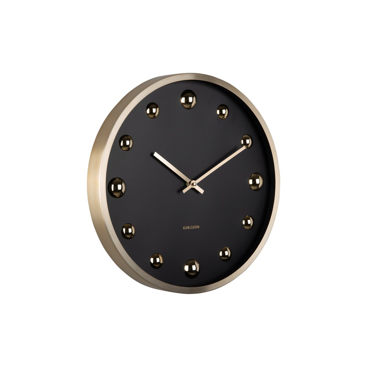 Karlsson - Horloge Murale Points Brillants - KA5971BK