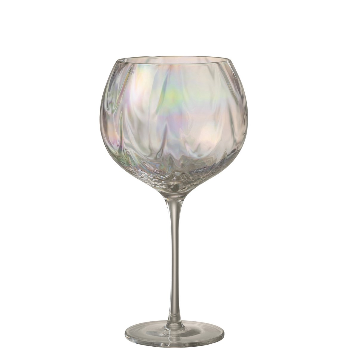 J-Line Weinglas Uneven – Glas – transparent