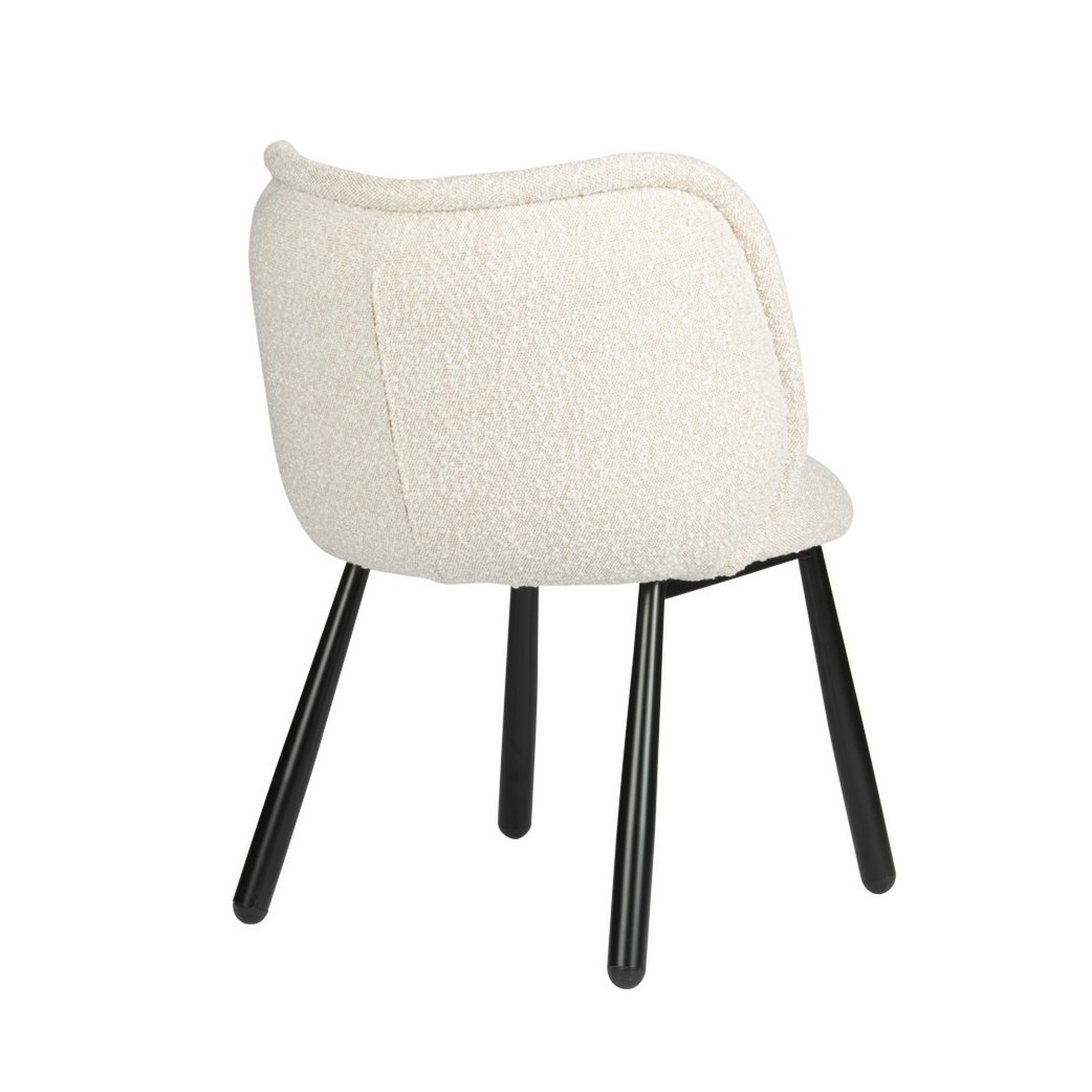 Pole to Pole - Chaise Panda Blanc Perle (Lot de 2)