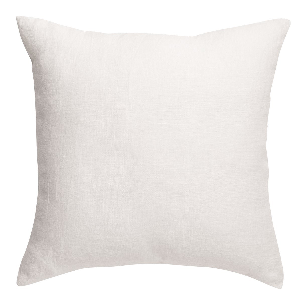 VIVARAISE - Coussin Zeff uni blanc 45 x 45