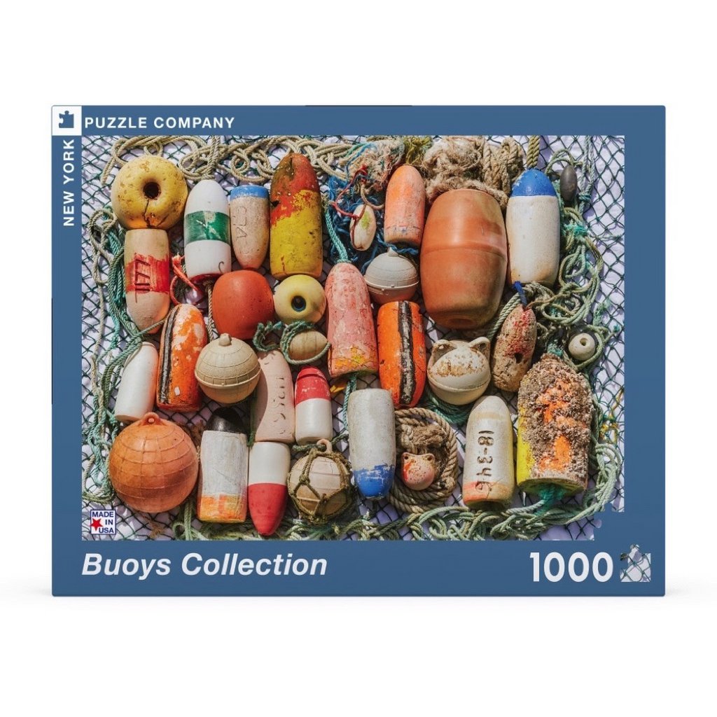 New York Puzzle Company - Puzzel 'Buoys Collection' (1000 stukjes)