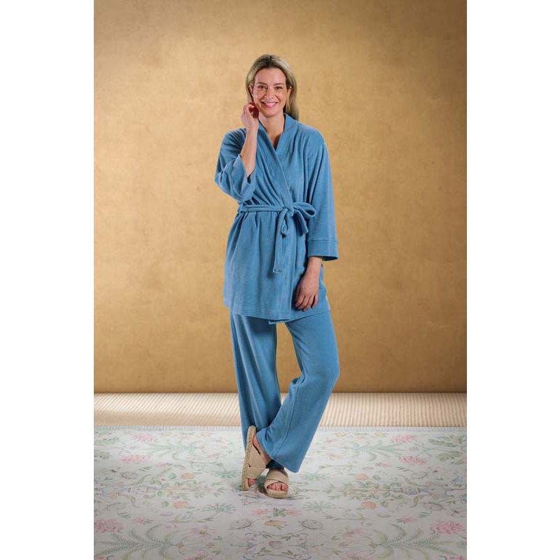 Pip Studio - Nadia Kimono Petite Sumo Stripe Blue