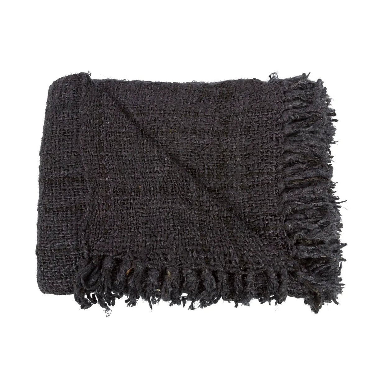 Bazar Bizar - Plaid 'S'il Vous Plaid' (Schwarze Marine)