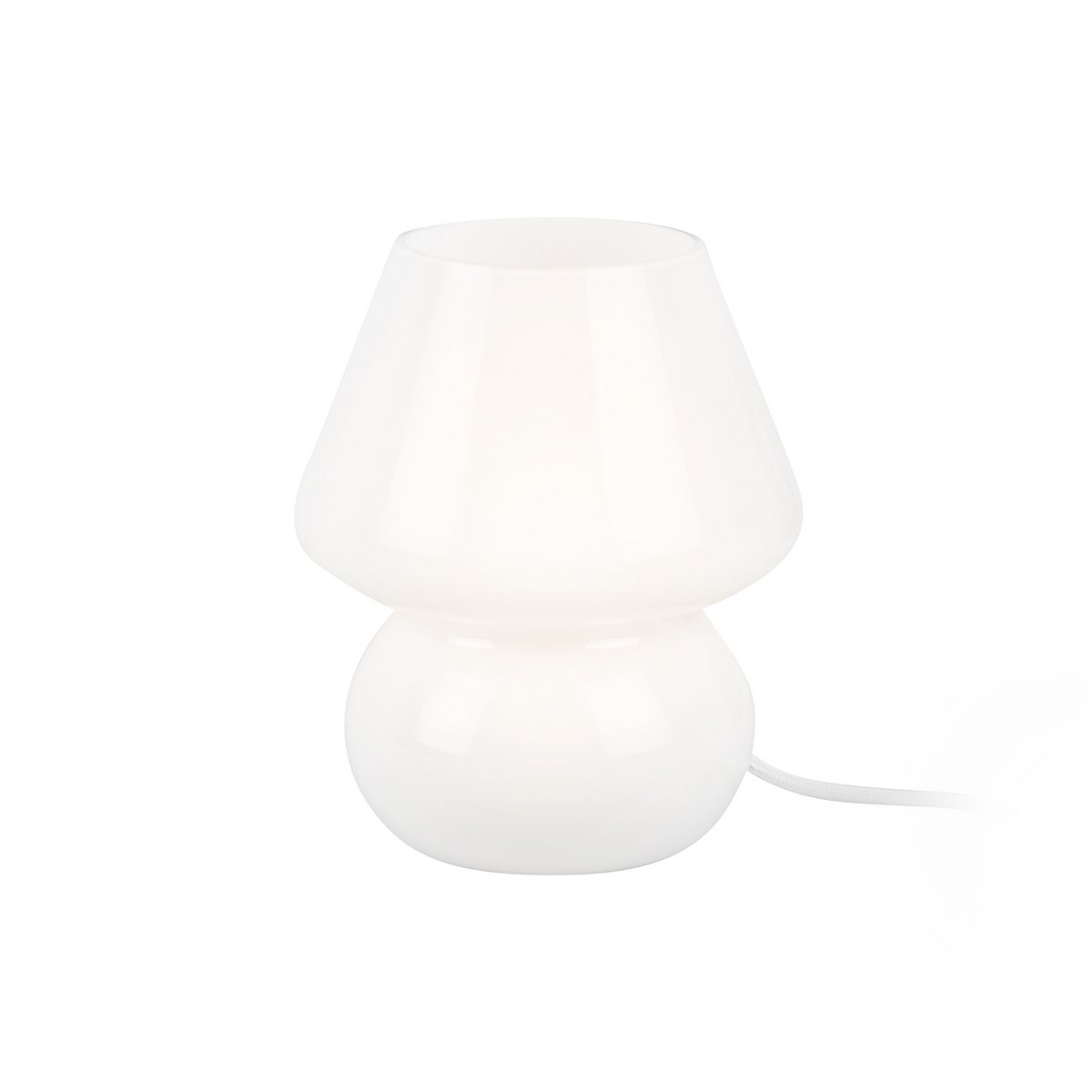 Leitmotiv - Lampe de Table Verre Vintage - LM1978WH