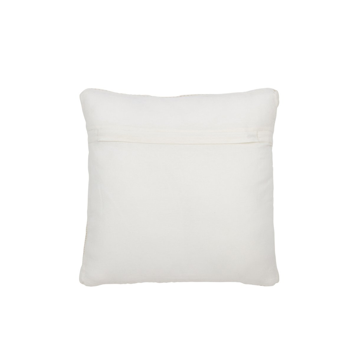 J-Line - Coussin tissé - Laine - Crème - Petit