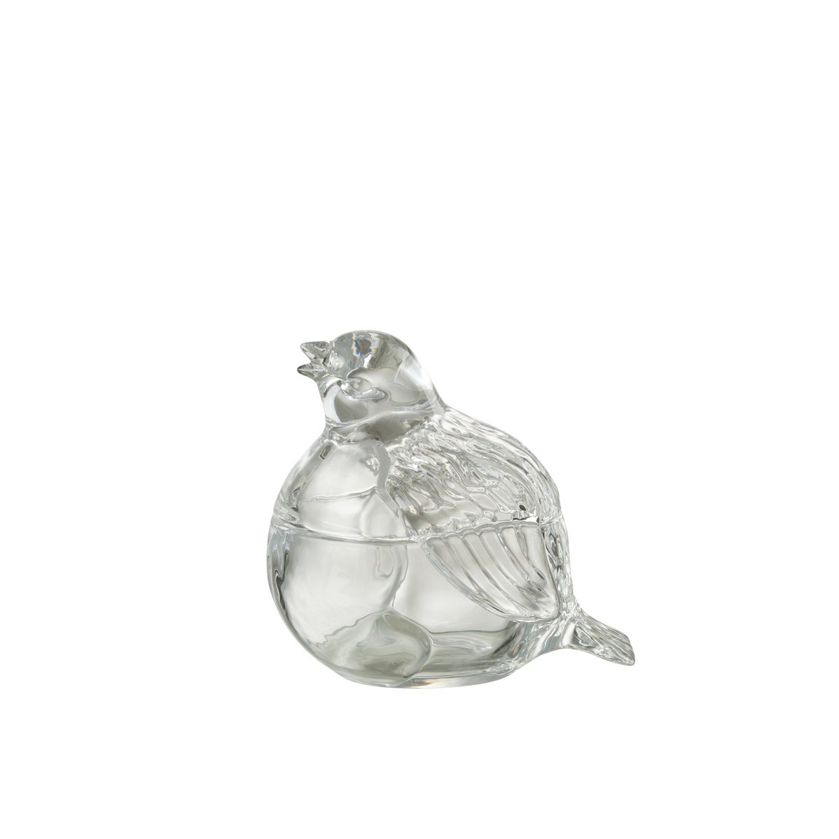 J-Line - Pot de conservation Pigeon - Verre - Transparent