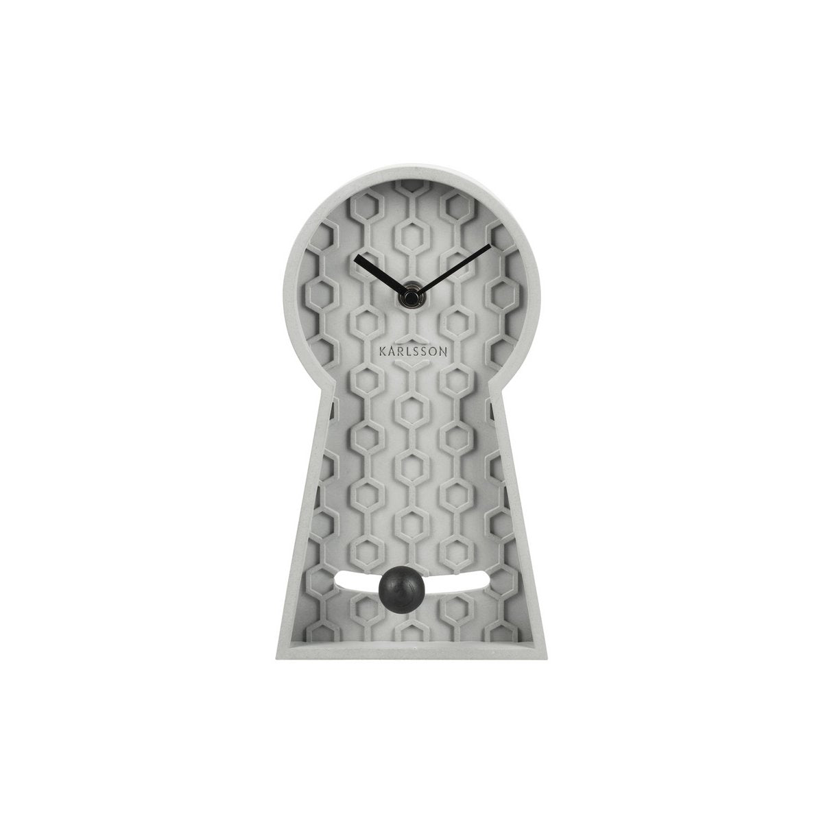 Karlsson - Horloge de table Pendule Nid d'Abeille - KA5871GY