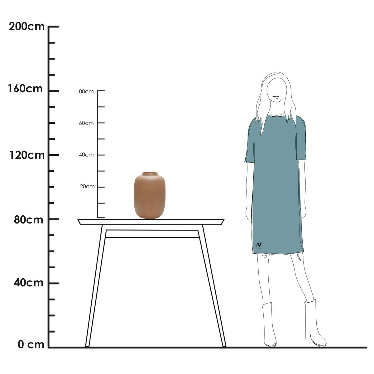 Vase the World - VAAS - Artic Matte Sand