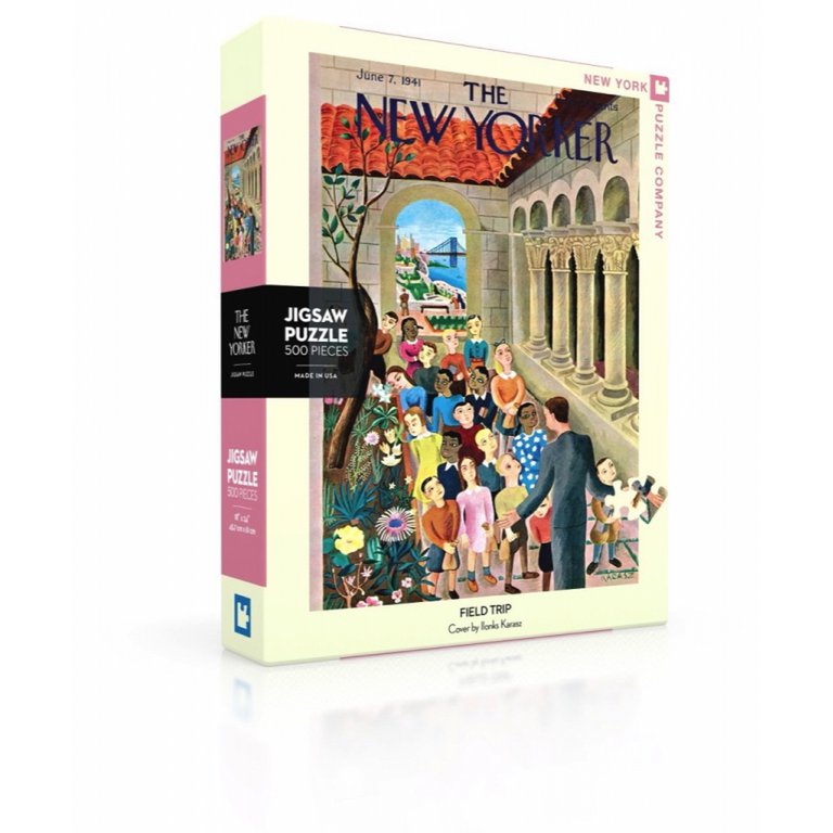 New York Puzzle Company - Puzzle 'Voyage sur le terrain' (500 pièces)