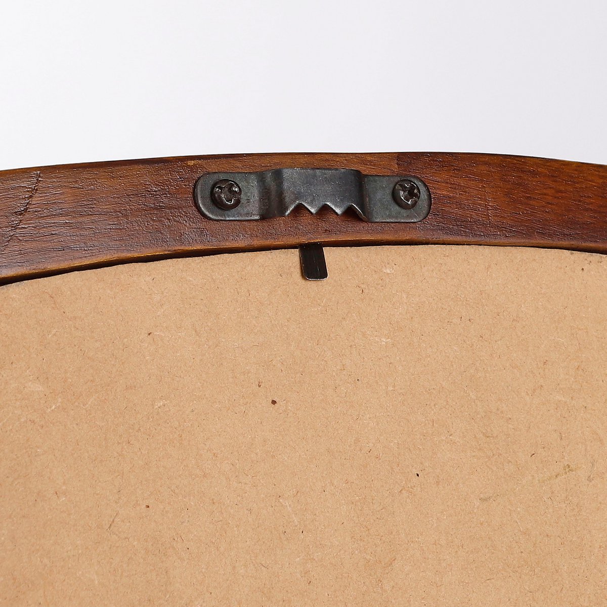 Mica Decorations - Bosco Wandspiegel - L35 x B50 cm - Mangohout - Donkerbruin