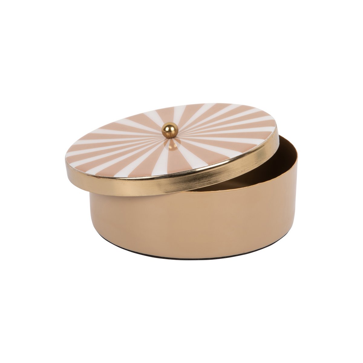 Present Time - Opbergdoos Candy Swirl Rond - PT4203LB