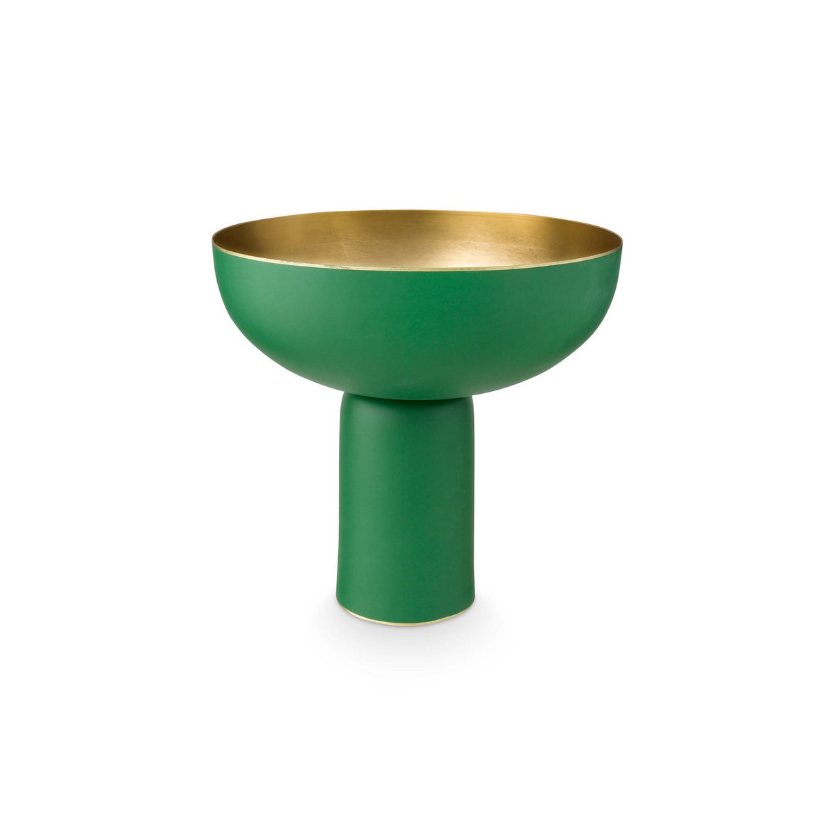 Pip Studio - High Tray Metal Matt Green 23x24cm