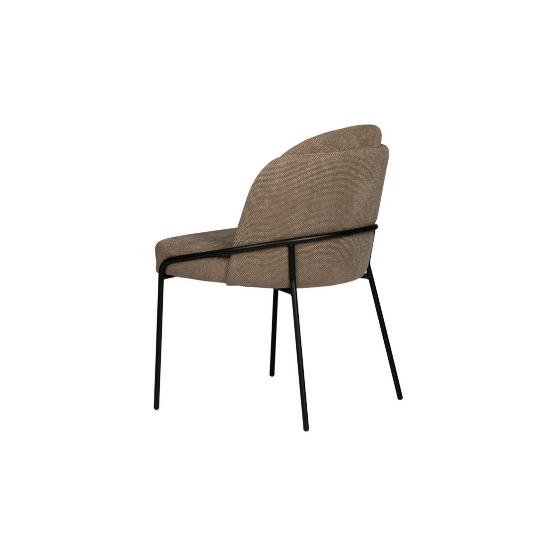 Pole to Pole - Chaise Fjord Marron (Lot de 2)