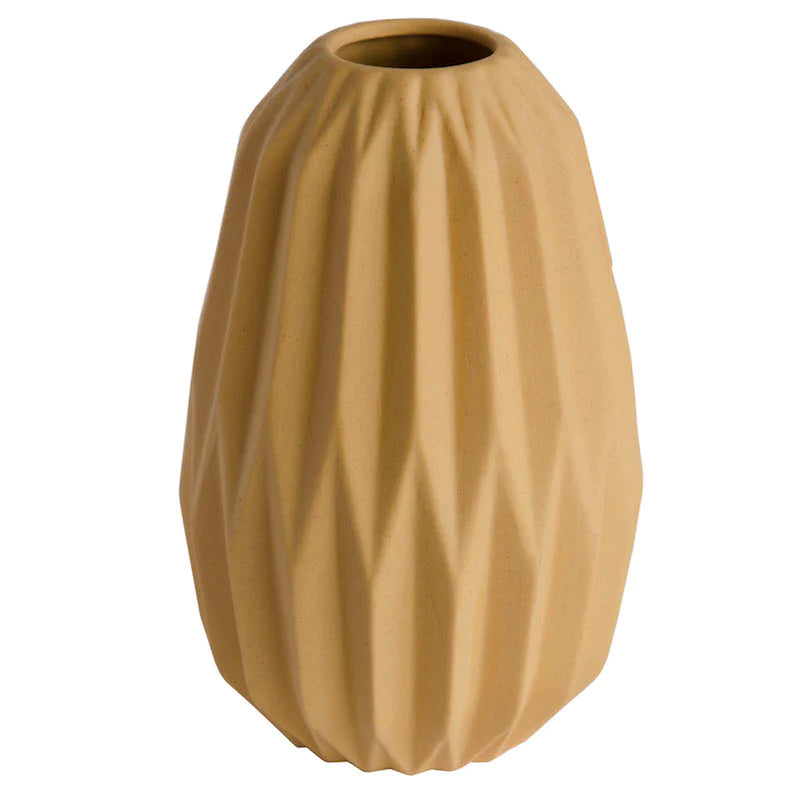 Home Delight - Vase 'Miro' (Gelb)