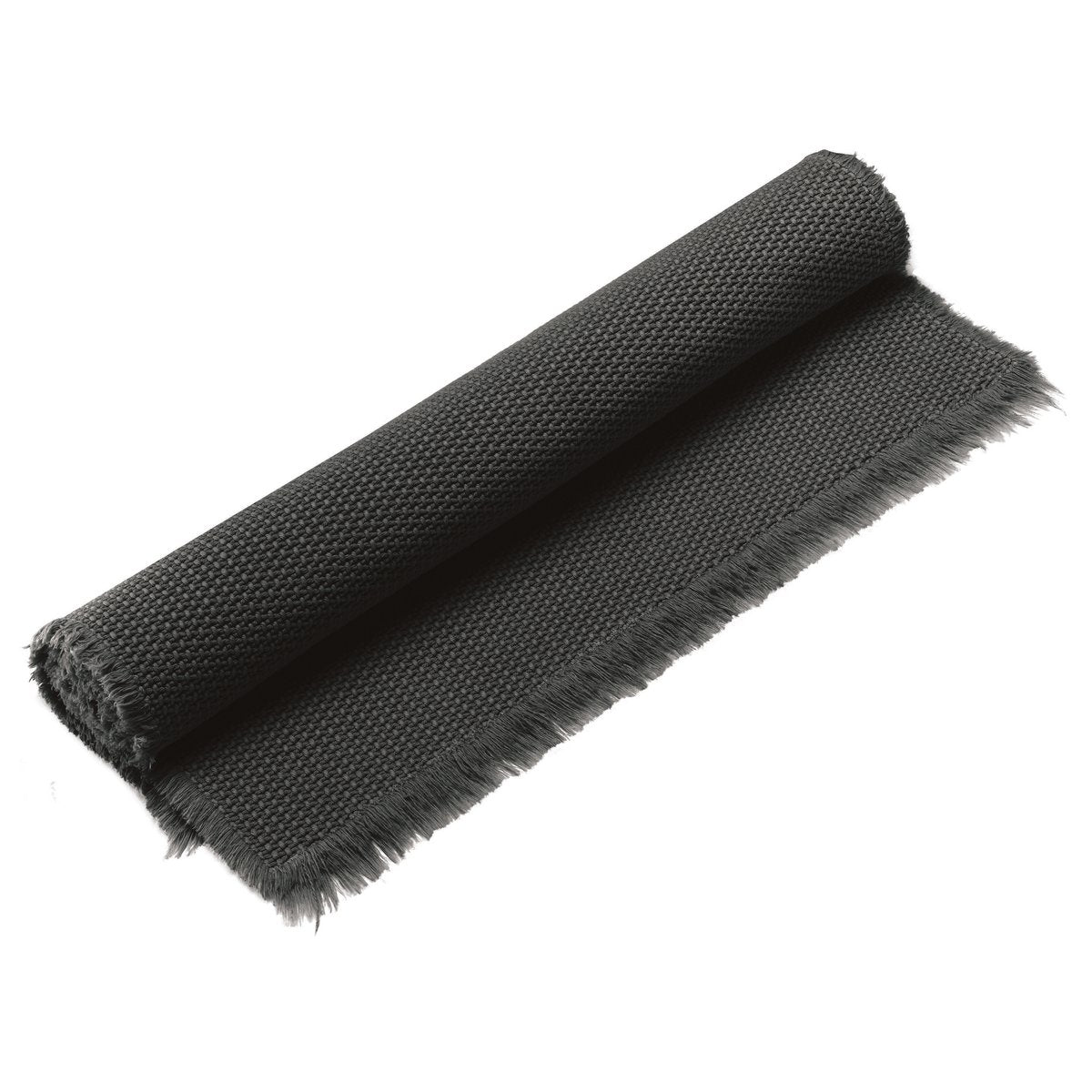 VIVARAISE - Tapis de bain uni Elly Noir 70 x 140