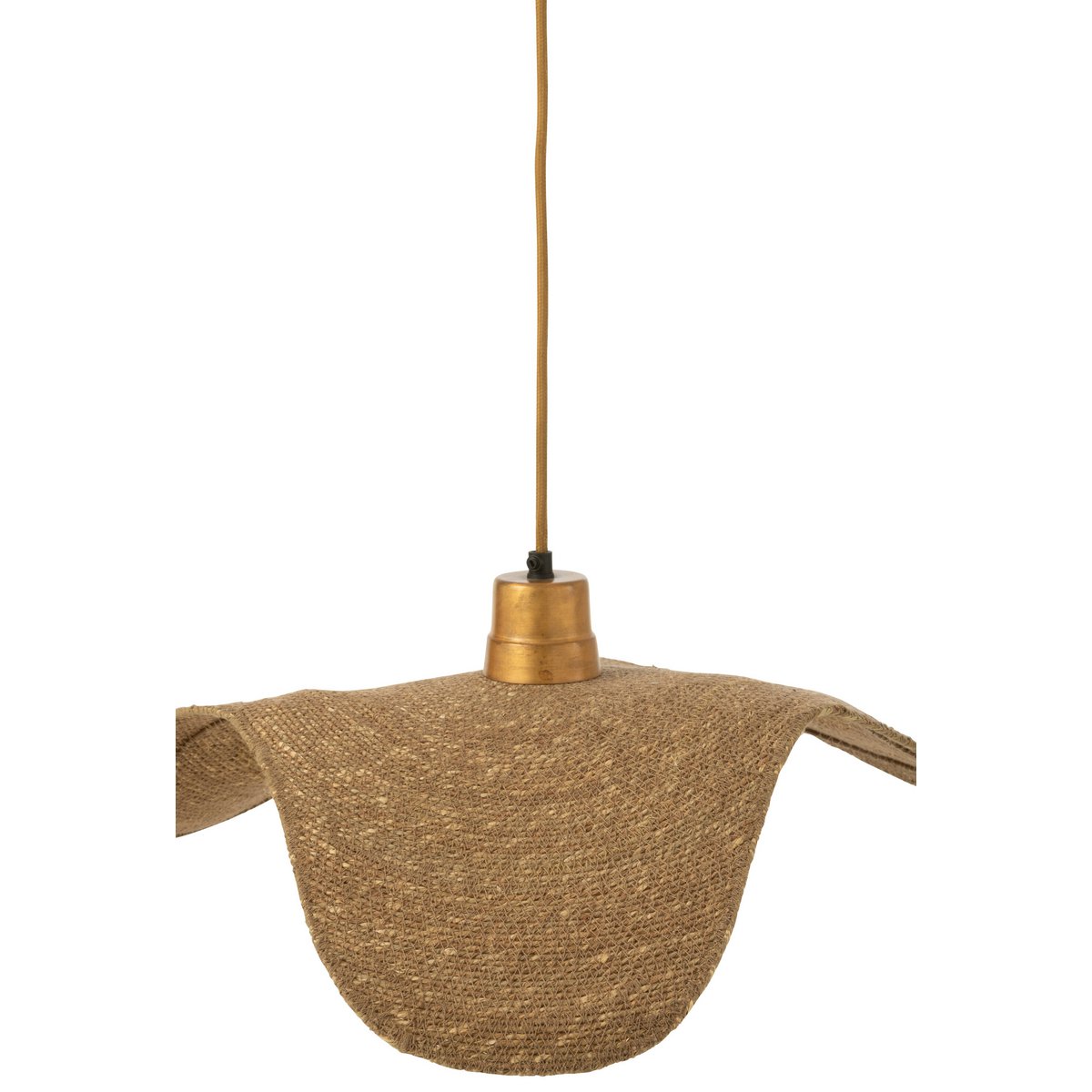 J-Line - Lampe Suspendue Moonj - Jute - Naturel - Petit