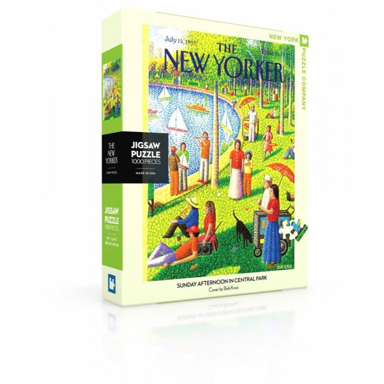 New York Puzzle Company - Puzzle „Sonntagnachmittag im Central Park“ (1000 Teile)