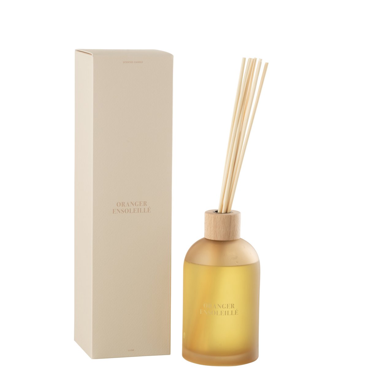 J-Line - Huile parfumée + Sticks - Accords Essentiels - Oranger Ensoleillé