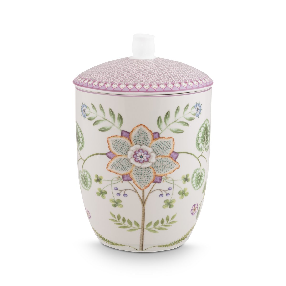 Pip Studio - Vorratsdose Lily&amp;Lotus Off White 1,5ltr