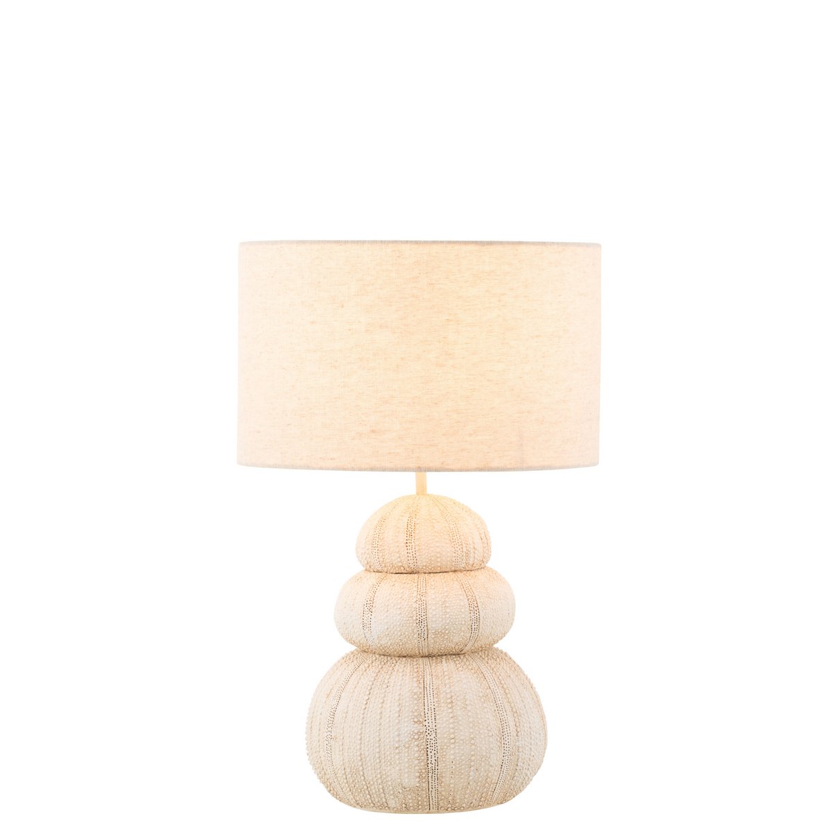 J-Line - Lampe Seeigel - Polyersin - Beige