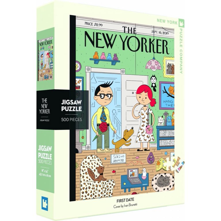 New York Puzzle Company - Puzzel 'First Date' (500 stukjes)