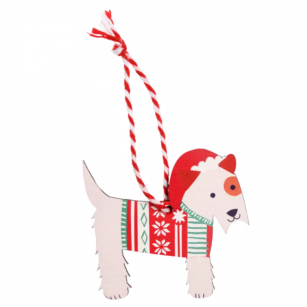 Rex London - Weihnachtsanhänger 'Scottie Dog'