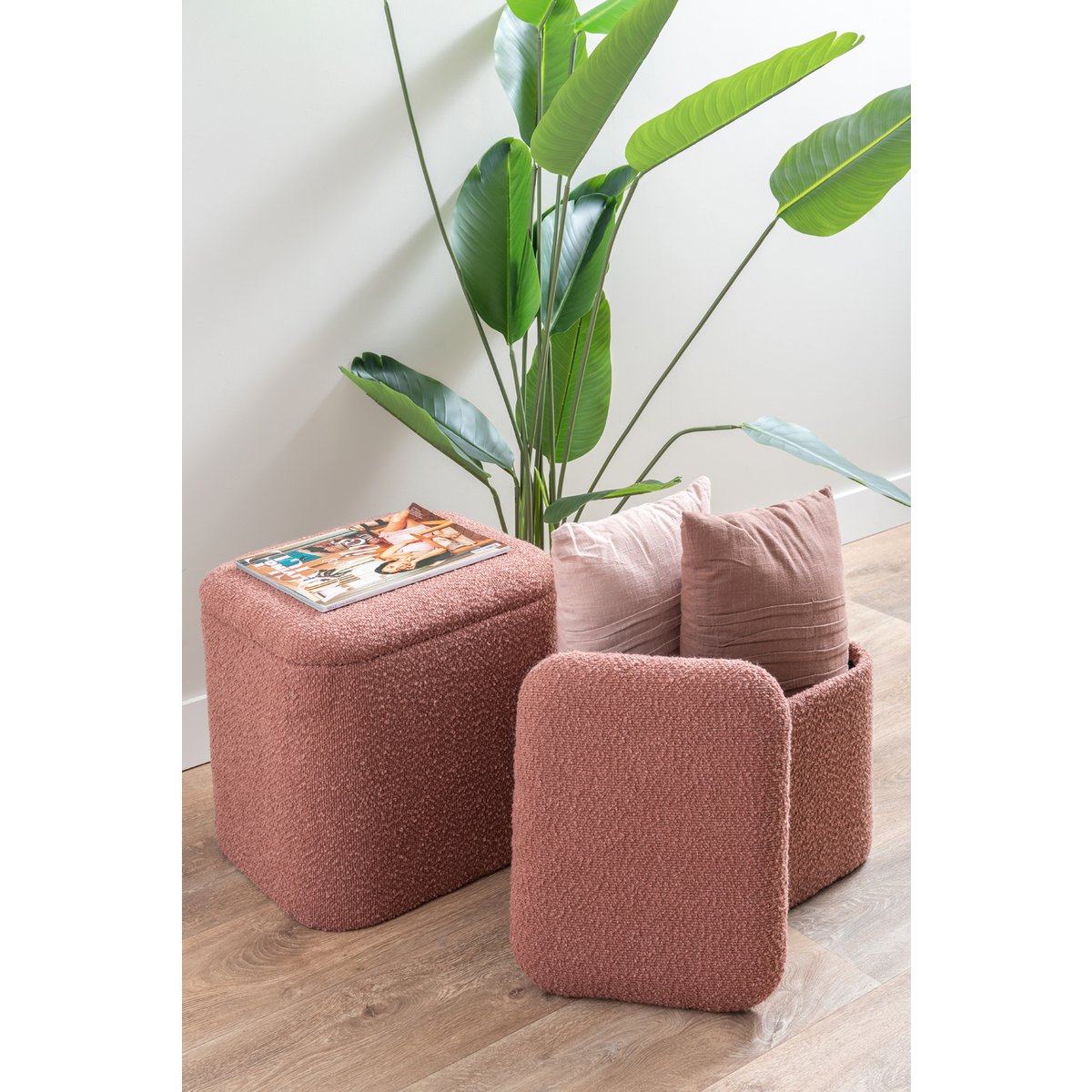 Leitmotiv - Ensemble pouf Ada Storage - LM2172PI