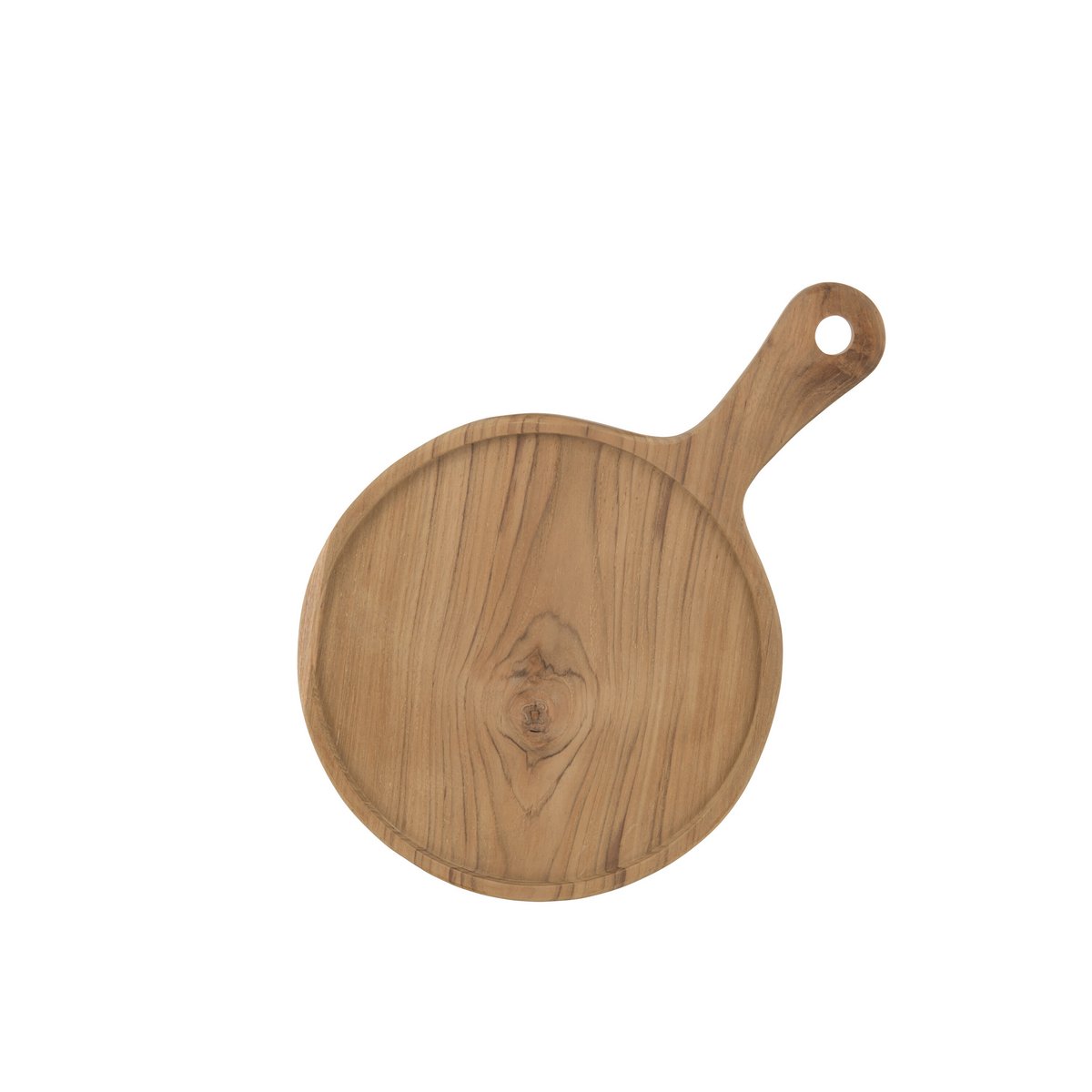 J-Line - Rond Snijplank - Hout - Naturel - M