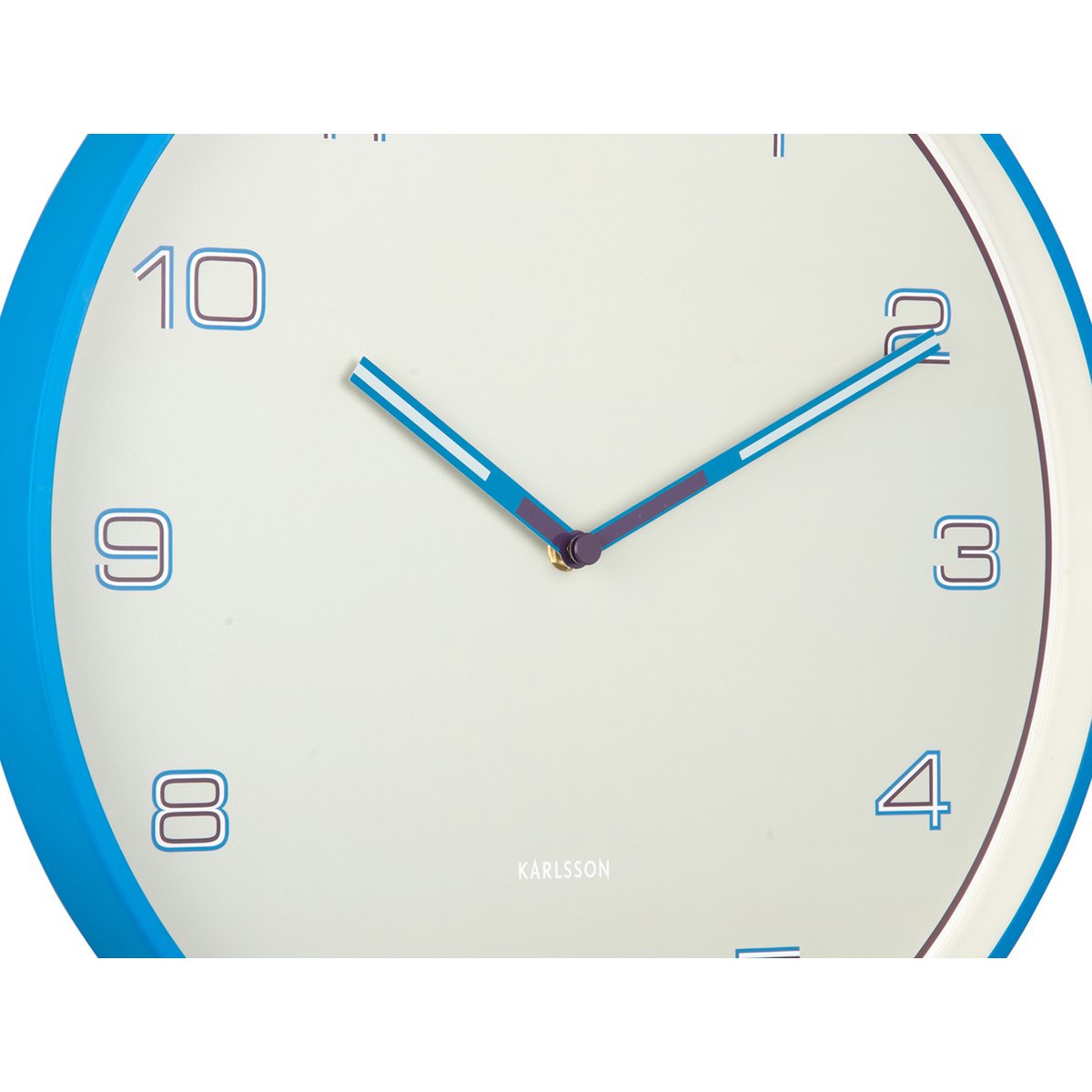 Karlsson - Horloge Murale Chiffres Lignés (Ø40cm) - KA6013BB