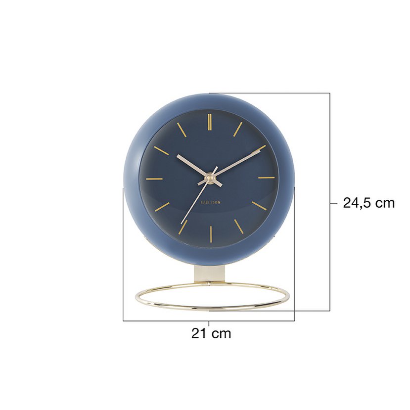 Karlsson - Horloge de table globe - KA5832GR