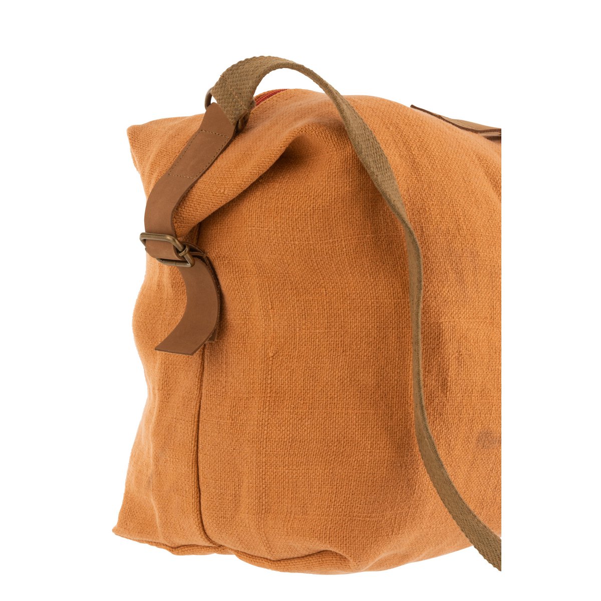 J-Line – Reisetasche aus gewaschenem Jute-Orange