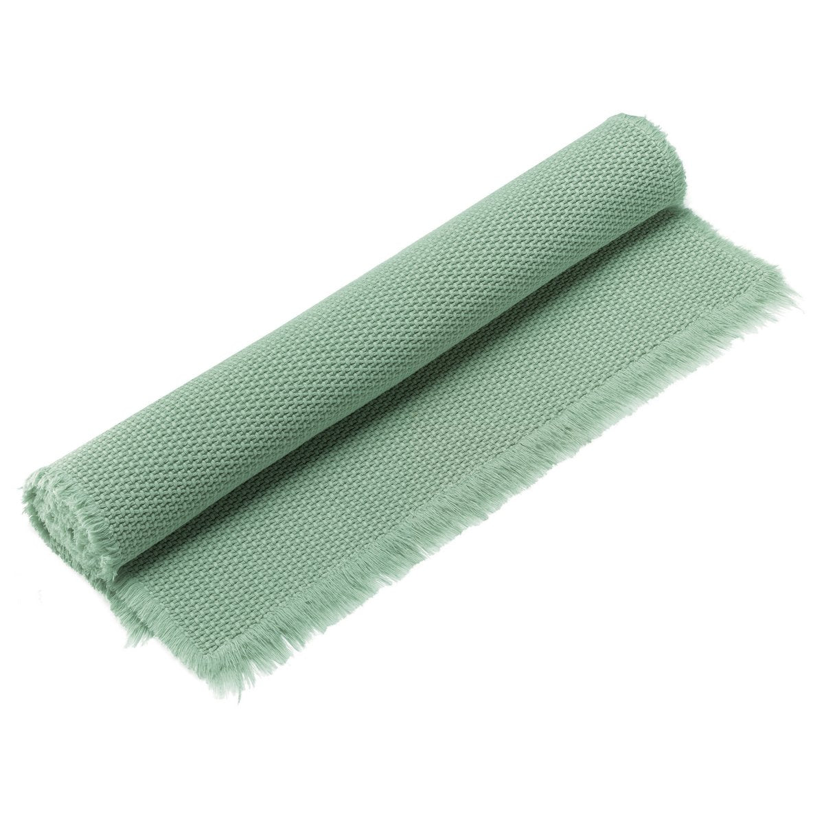 VIVARAISE - Tapis de bain uni Elly Opaline 54 x 110