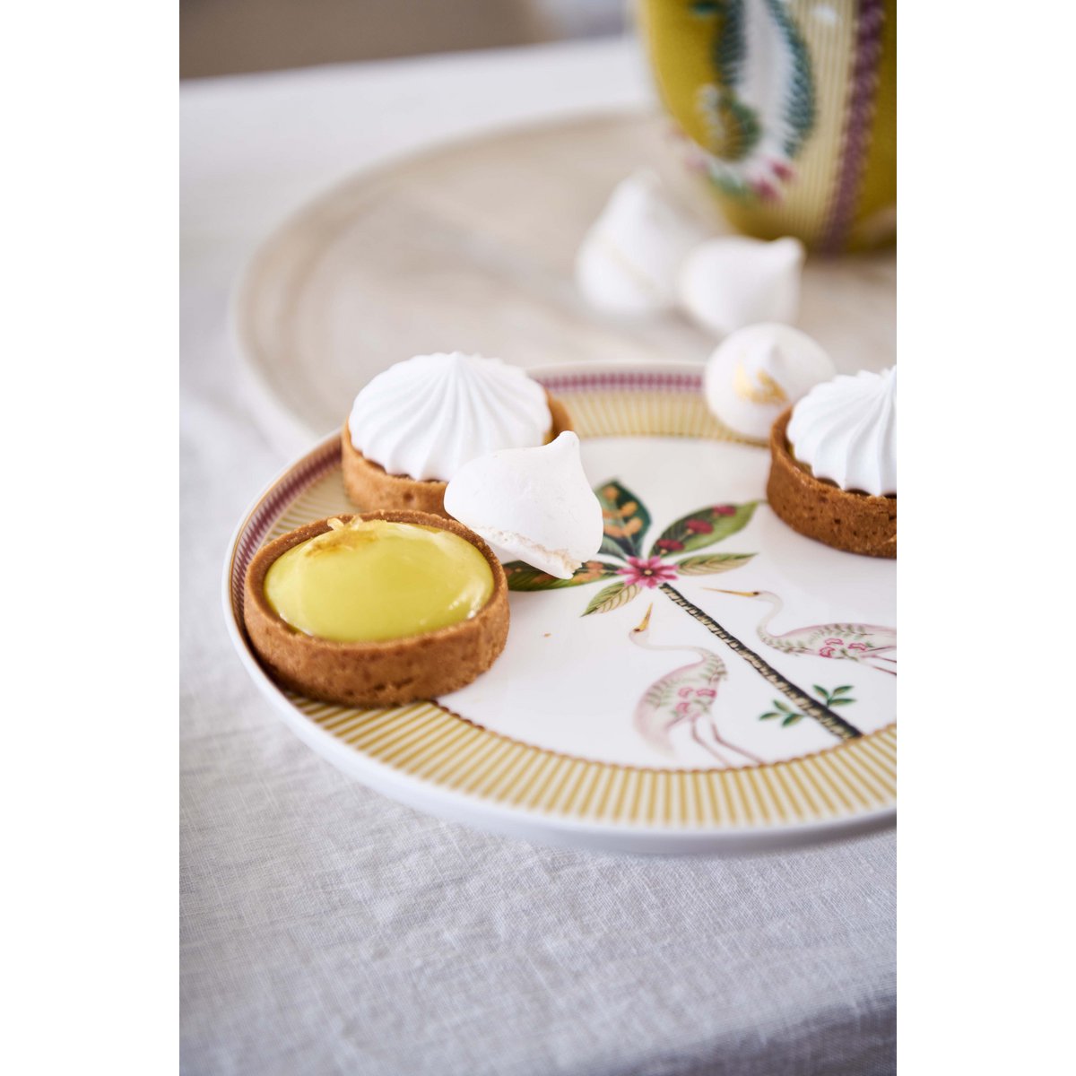 Pip Studio - Mini Cake Tray La Majorelle Yellow 21cm