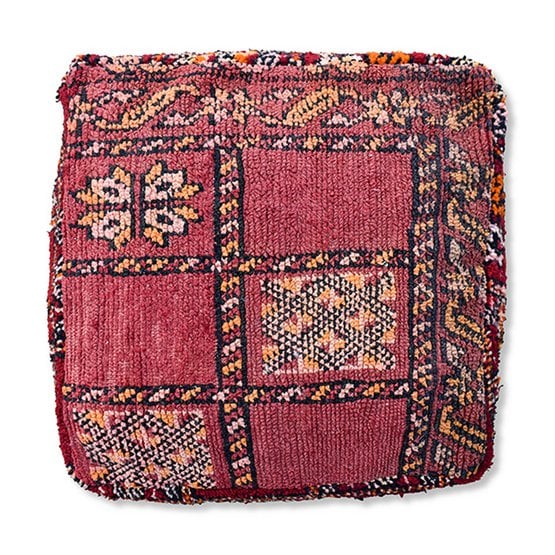 Poufs & Pillows - Marokkaans vloerkussen vintage - K1216