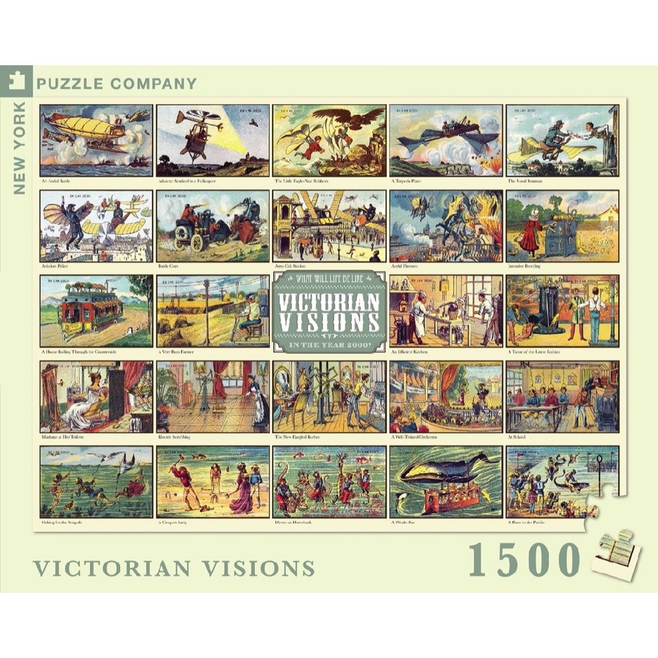 New York Puzzle Company - Puzzle 'Victorian Visions' (1500 Teile)