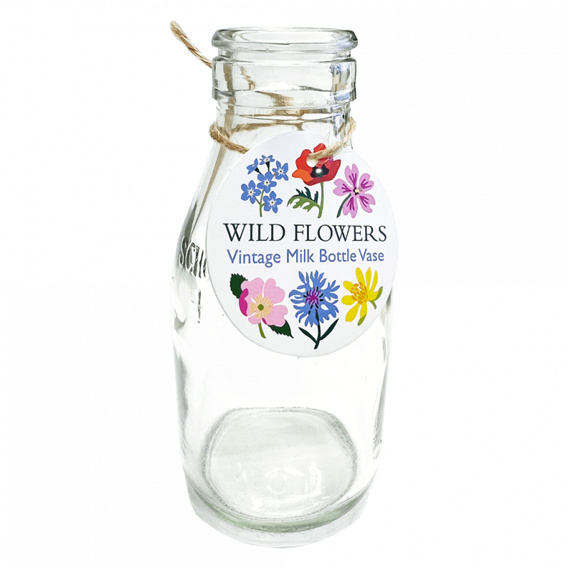 Rex London - Melkflesje vaas 'Wild Flowers' (200ml)