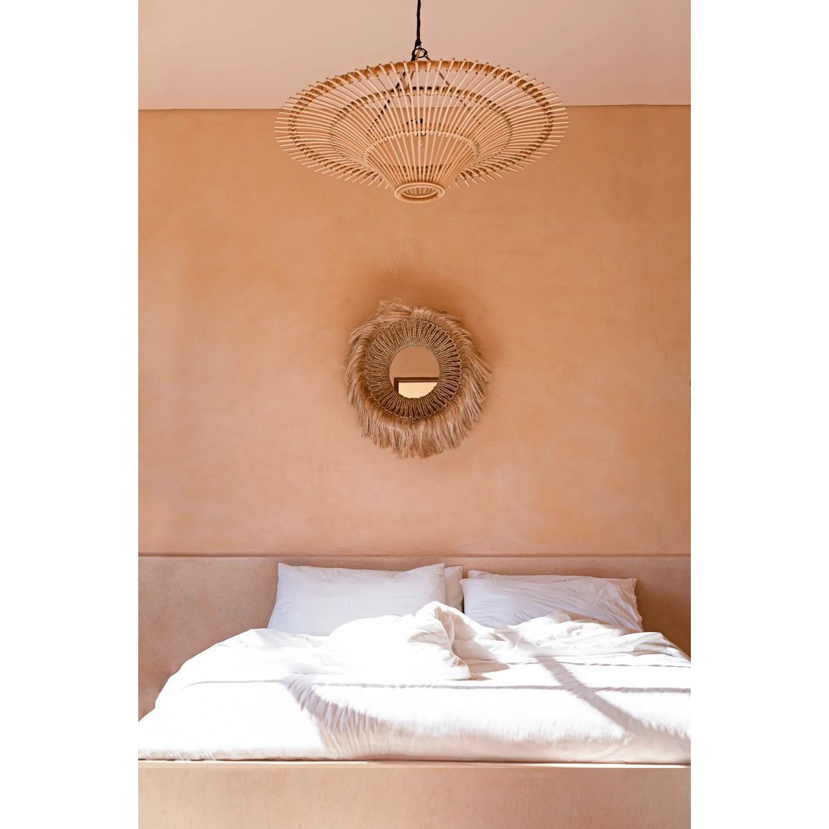 Bazar Bizar - Lampe suspendue 'Sky' (Naturel, L)