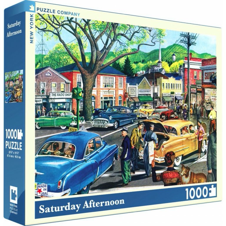 New York Puzzle Company - Puzzle 'Saturday Morning' (1000 Teile)