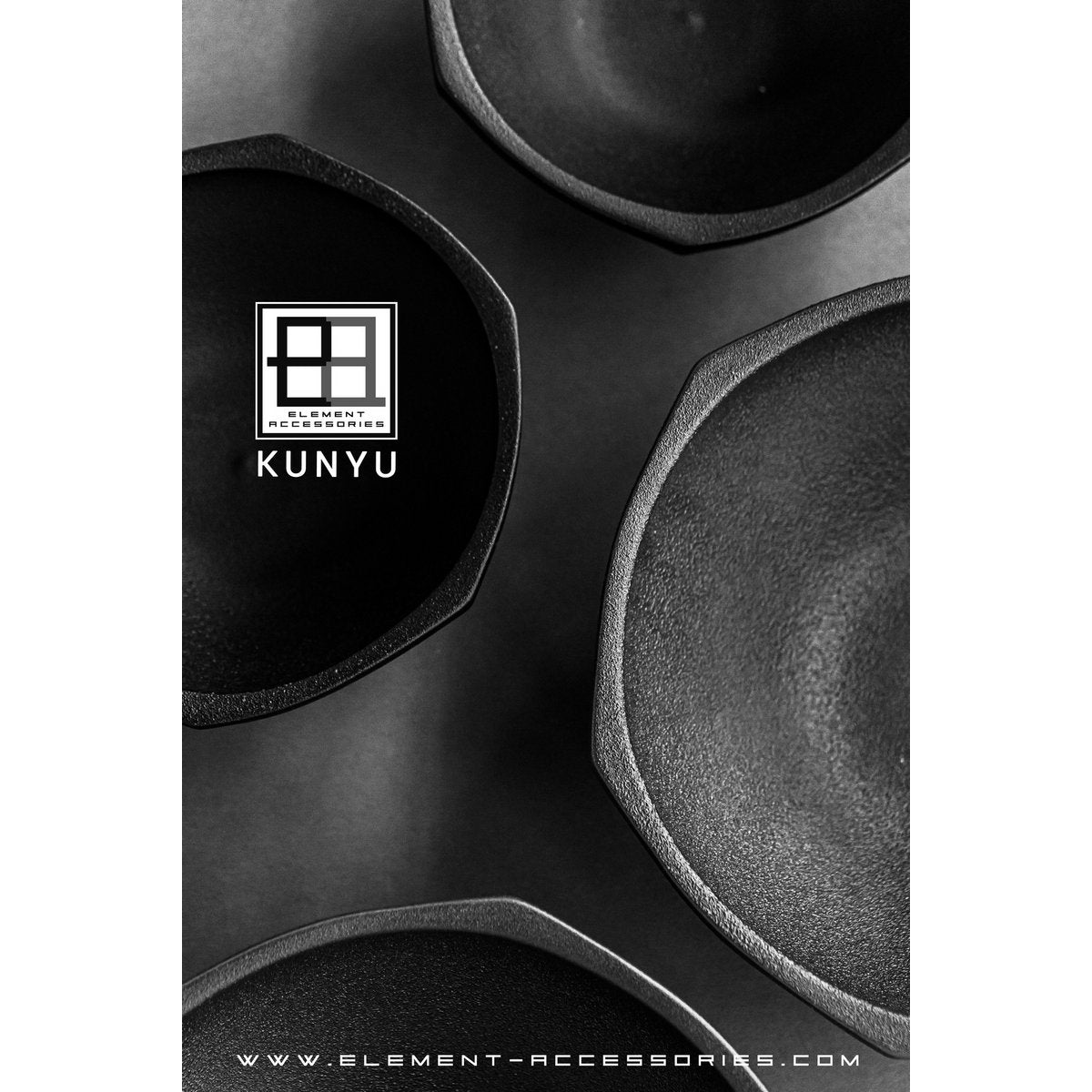 Element Accessories - Kom in moderne Aziatische stijl, hoogwaardig design en afwerking, KUNYU22ZW